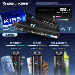 94fcfa7bed85f43f4cdc1767f4f3e0ea WAGOO哇酷拋棄式6500口❤KIS5號高端品牌(限量販售)買十送一