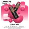 LANA PIX閃光彈20000口拋棄式電子煙推薦 LED可視電量 850mAh續航 Mesh防漏穩定日用款